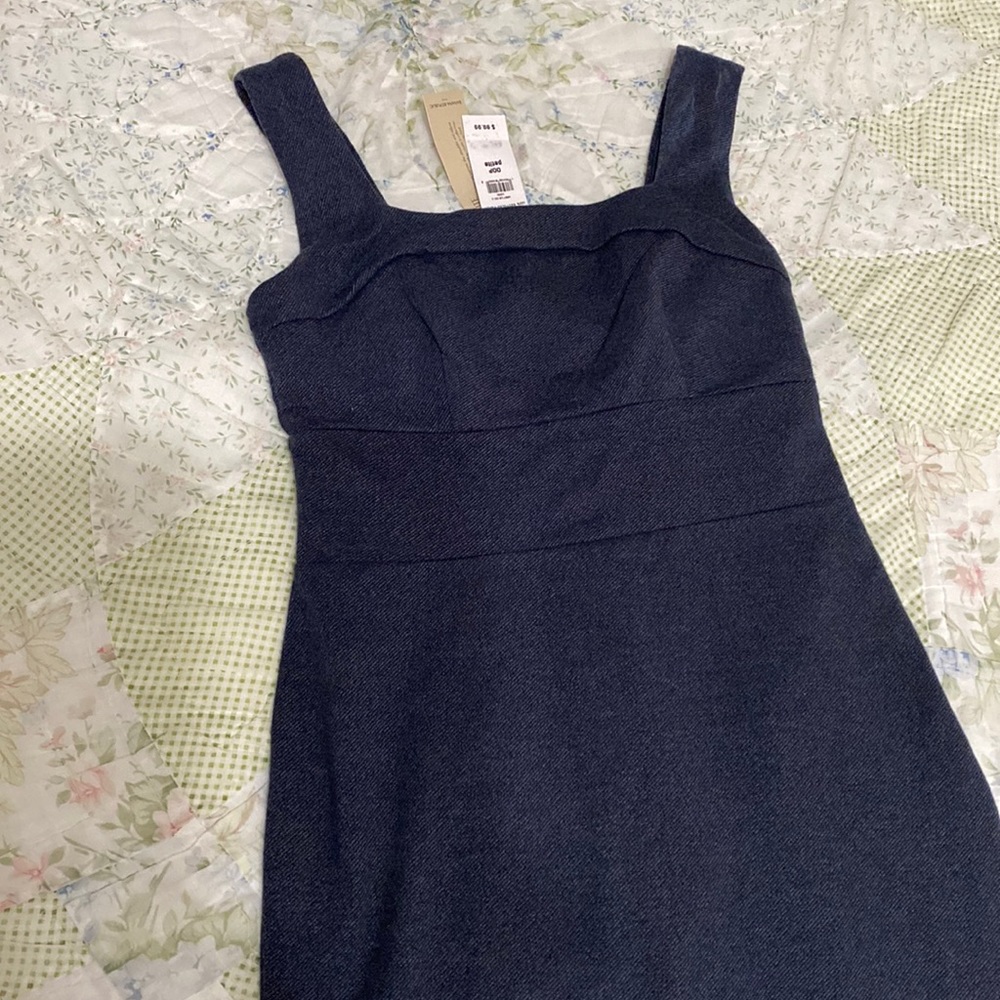 Banana republic navy dress, petite 00P
